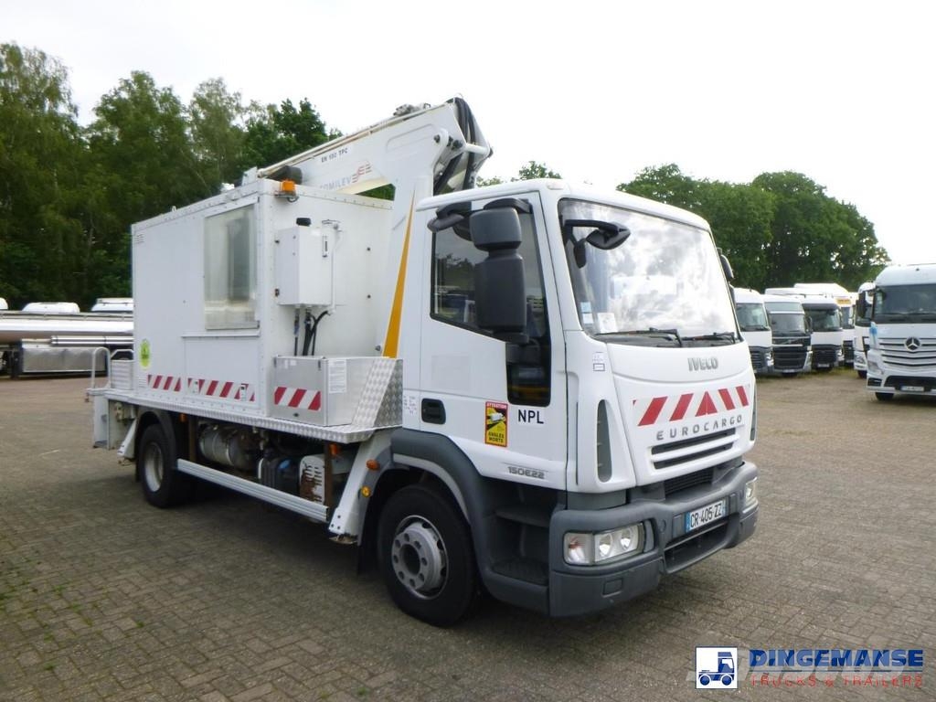 Iveco Eurocargo 150E22 4x2 Euro 4 Manlift Comilev EN180T Auto korpe