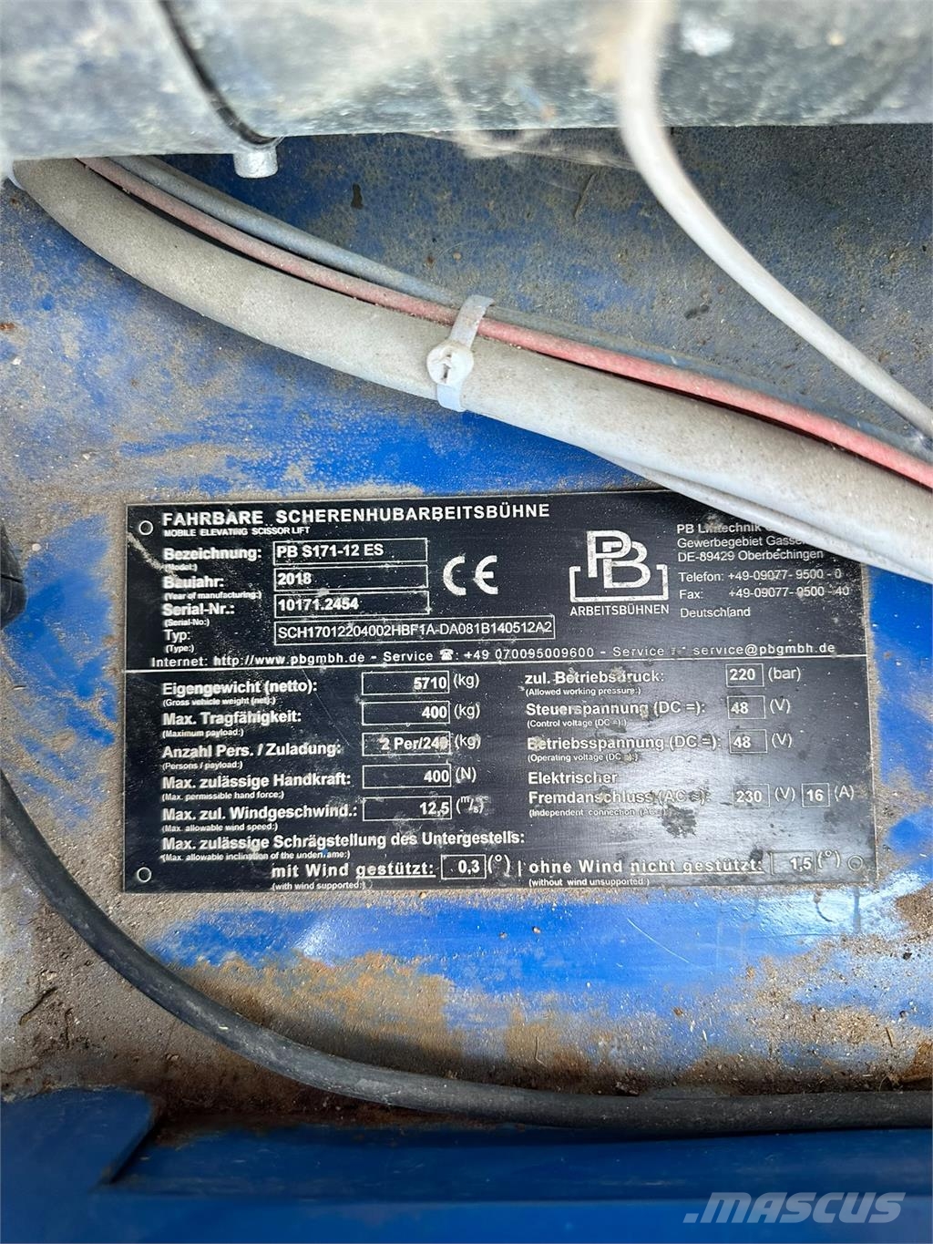PB S171-12ES Saksilavat