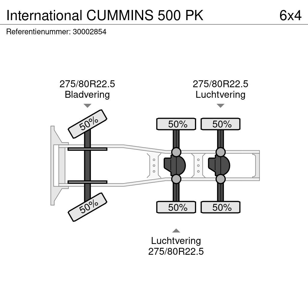 International CUMMINS 500 PK Sattelzugmaschinen