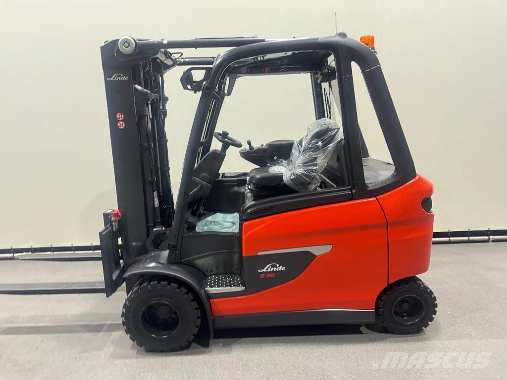 Linde 1252 E 35 HL-01 شاحنات ذات رافعات شوكية تعمل بالكهرباء
