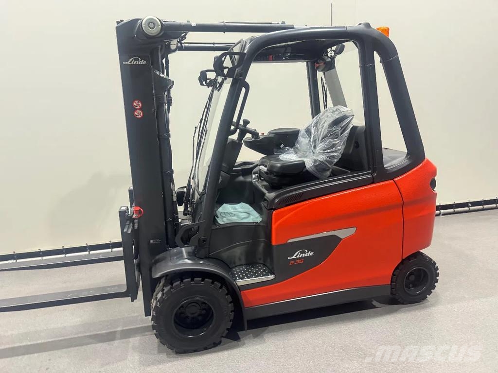 Linde 1252 E 35 HL-01 شاحنات ذات رافعات شوكية تعمل بالكهرباء