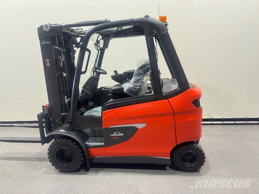 Linde 1252 E 35 HL-01 شاحنات ذات رافعات شوكية تعمل بالكهرباء