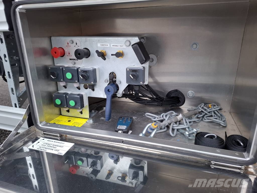 AMT TKL410 4-akslet 67 m3 letvægts tiptrailer نصف مقطورات قلابة