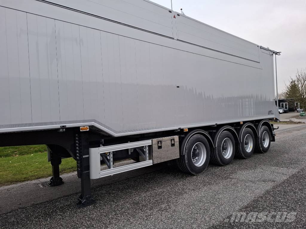 AMT TKL410 4-akslet 67 m3 letvægts tiptrailer نصف مقطورات قلابة