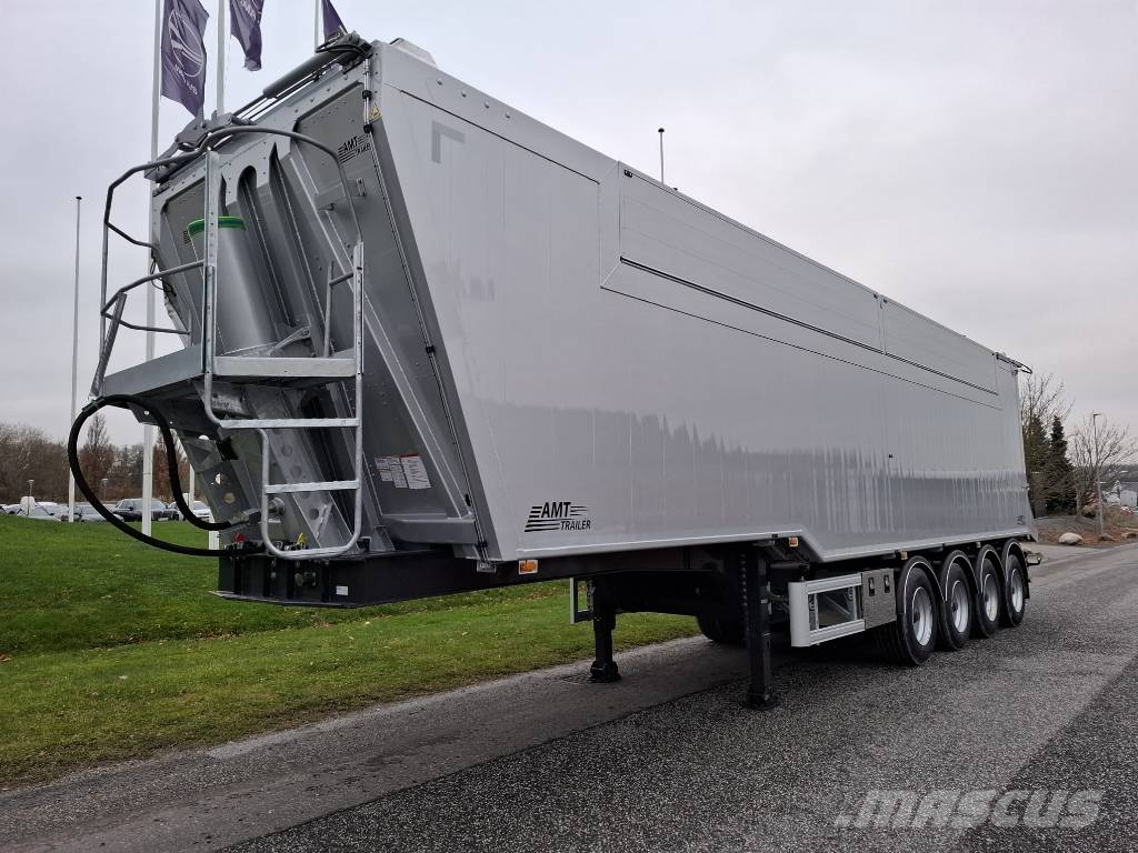 AMT TKL410 4-akslet 67 m3 letvægts tiptrailer نصف مقطورات قلابة