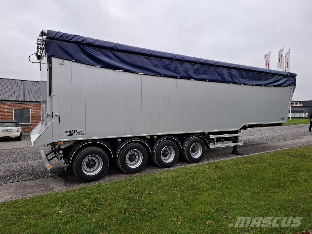 AMT TKL410 4-akslet 67 m3 letvægts tiptrailer نصف مقطورات قلابة