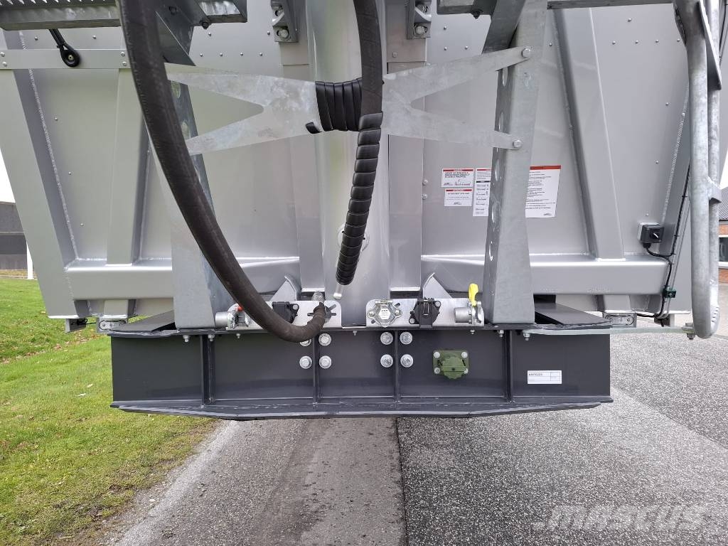AMT TKL410 4-akslet 67 m3 letvægts tiptrailer نصف مقطورات قلابة