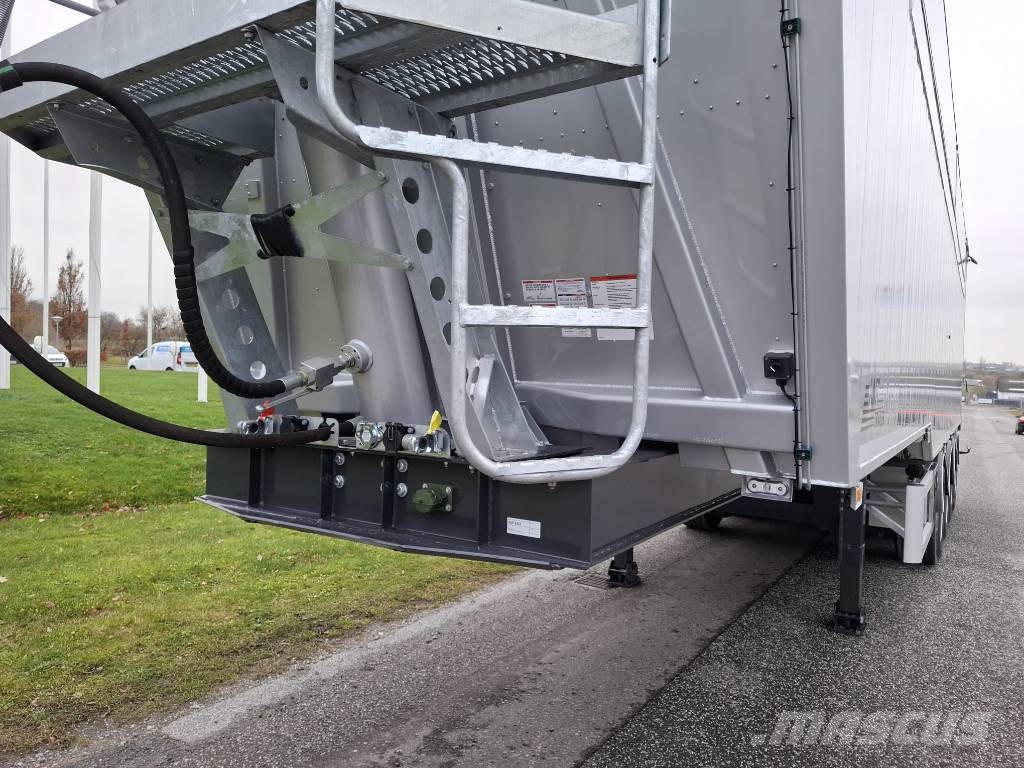 AMT TKL410 4-akslet 67 m3 letvægts tiptrailer نصف مقطورات قلابة
