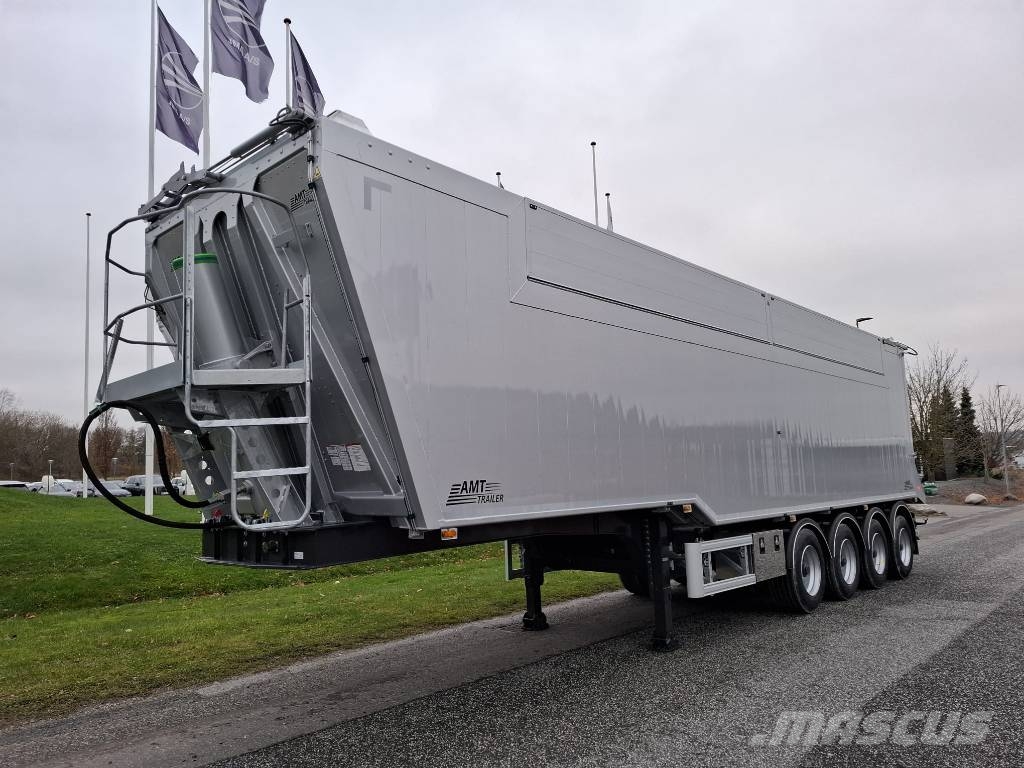 AMT TKL410 4-akslet 67 m3 letvægts tiptrailer نصف مقطورات قلابة