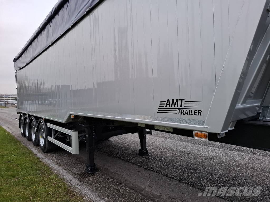 AMT TKL410 4-akslet 67 m3 letvægts tiptrailer نصف مقطورات قلابة
