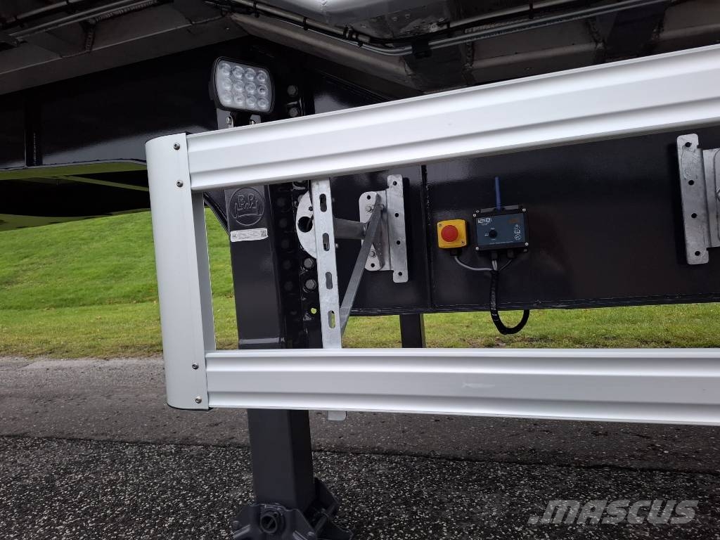 AMT TKL410 4-akslet 67 m3 letvægts tiptrailer نصف مقطورات قلابة