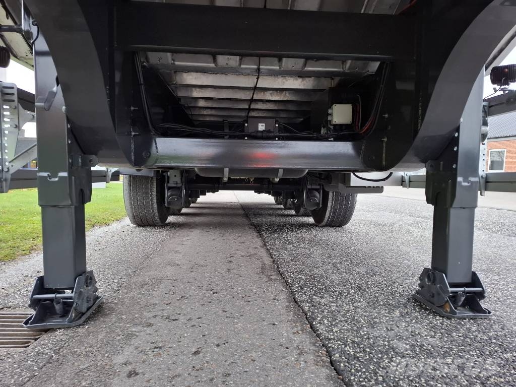 AMT TKL410 4-akslet 67 m3 letvægts tiptrailer نصف مقطورات قلابة