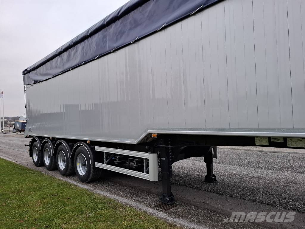 AMT TKL410 4-akslet 67 m3 letvægts tiptrailer نصف مقطورات قلابة