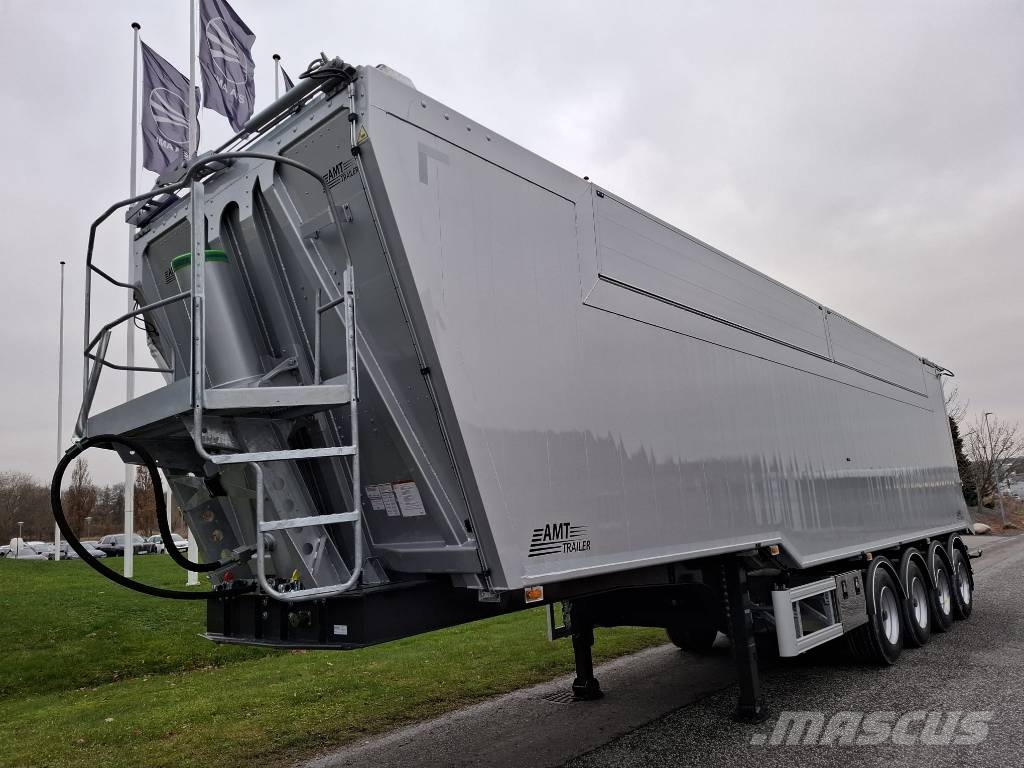 AMT TKL410 4-akslet 67 m3 letvægts tiptrailer نصف مقطورات قلابة