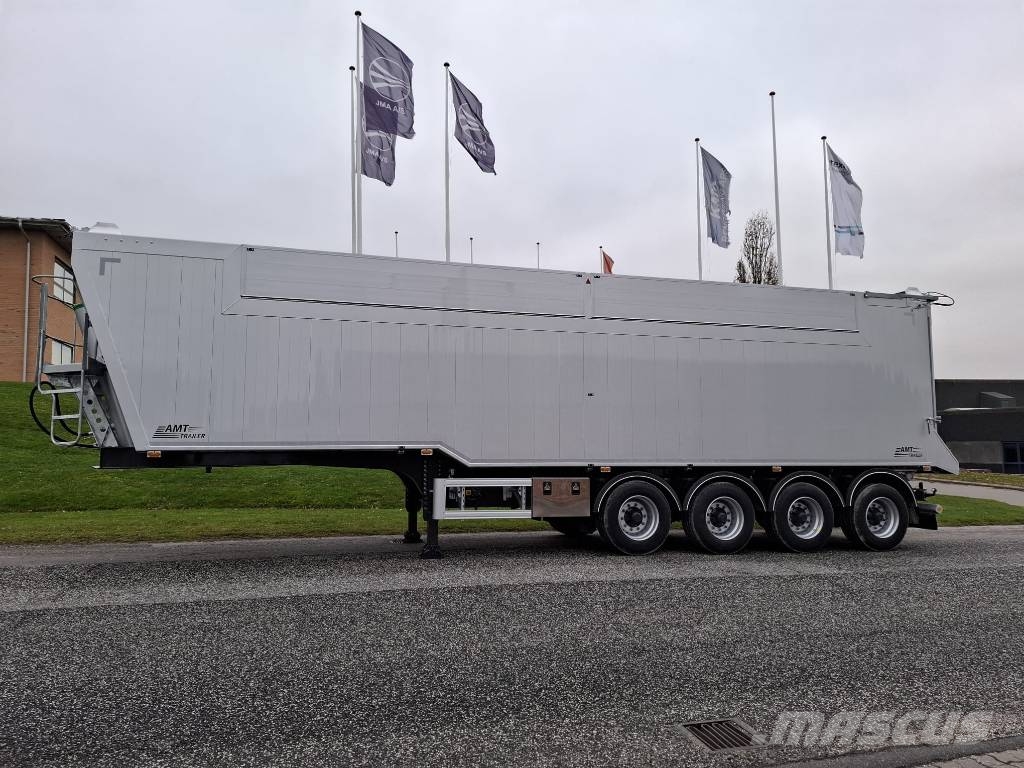 AMT TKL410 4-akslet 67 m3 letvægts tiptrailer نصف مقطورات قلابة