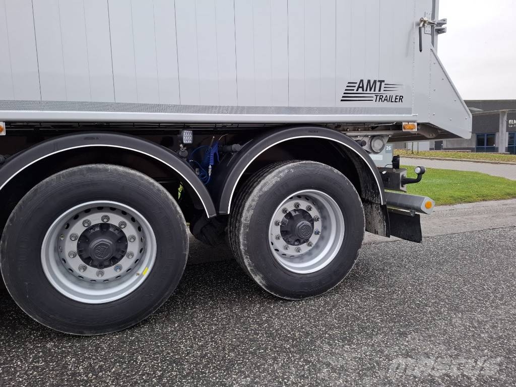 AMT TKL410 4-akslet 67 m3 letvægts tiptrailer نصف مقطورات قلابة
