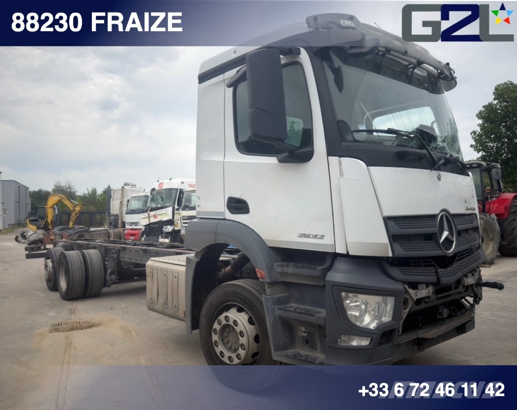 Mercedes-Benz Antos 2632 *ACCIDENTE*DAMAGED*UNFALL* شاحنات بمقصورة وهيكل