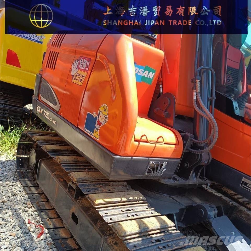 Doosan DX 75 حفارات زحافة
