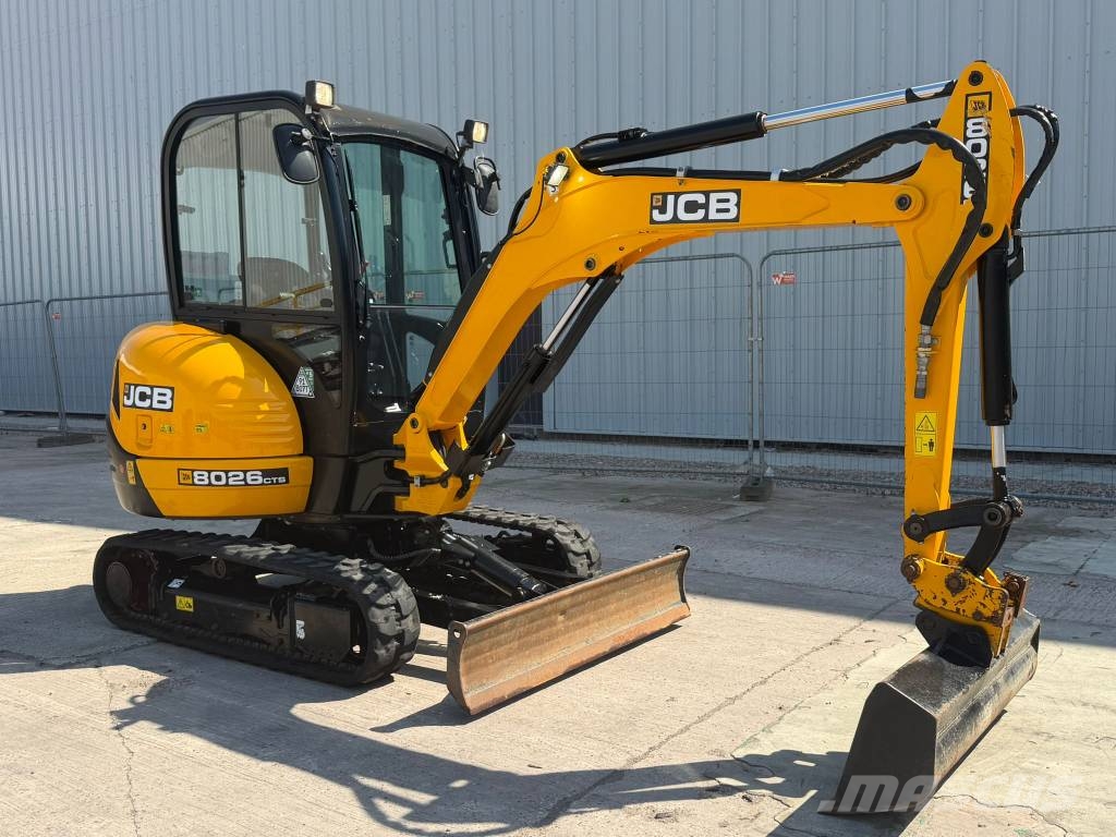 JCB 8026 Mini rýpadla < 7t
