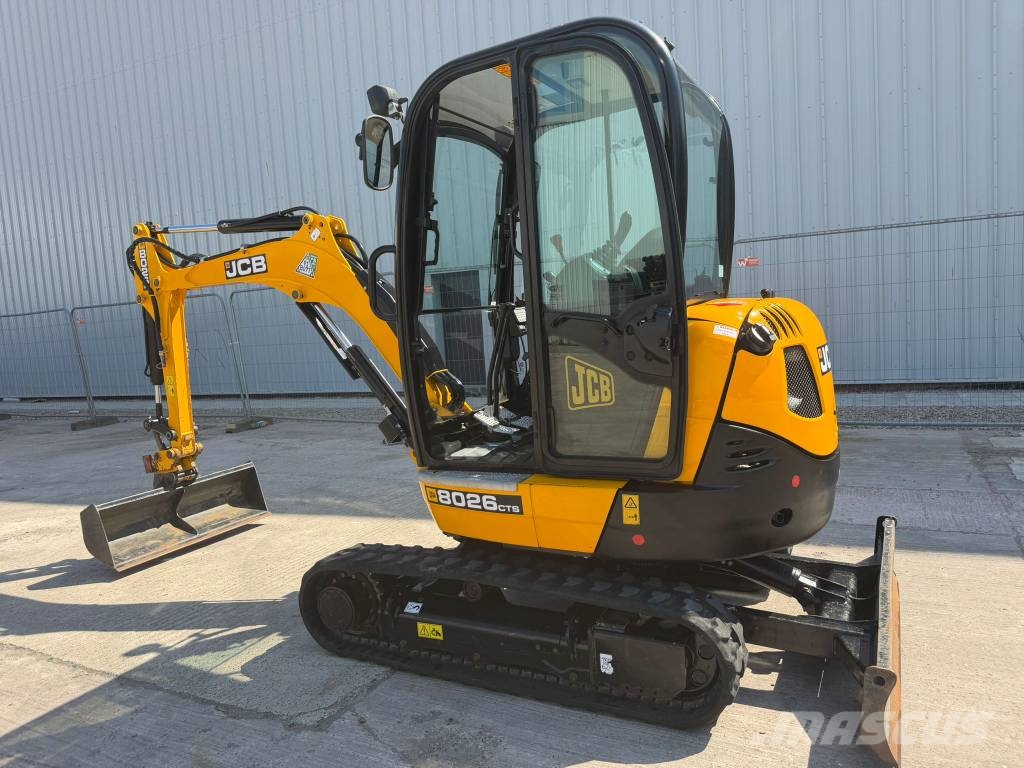 JCB 8026 Mini rýpadla < 7t