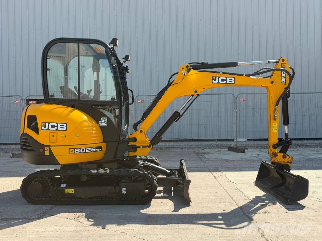 JCB 8026 Mini rýpadla < 7t