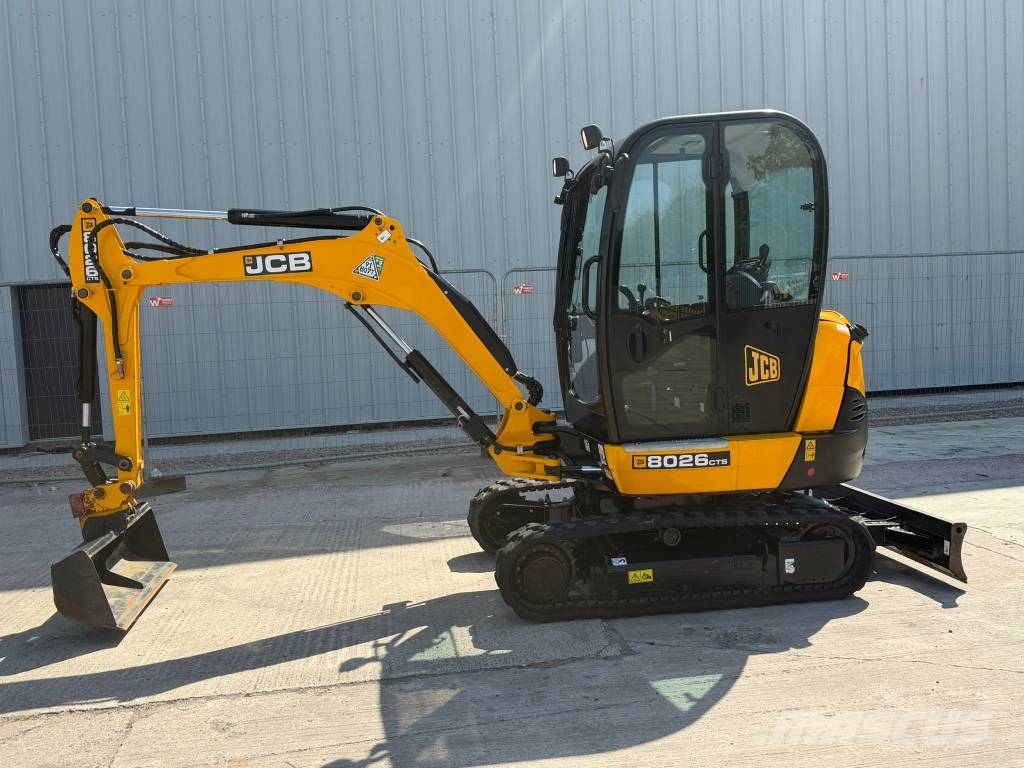 JCB 8026 Mini rýpadla < 7t