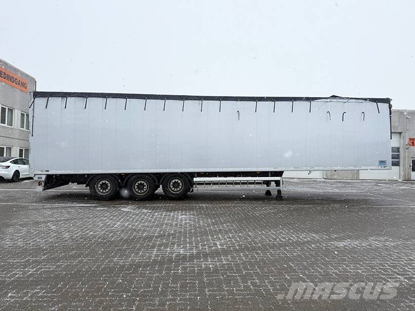 Knapen 3 axle Walkingfloor / Schubbodenauflieger 88m3 Semirimorchi a cassone chiuso