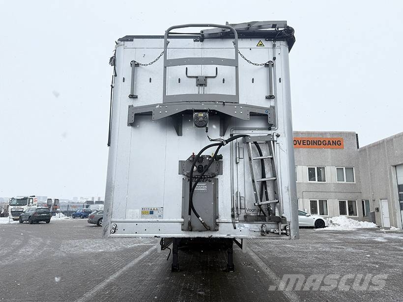 Knapen 3 axle Walkingfloor / Schubbodenauflieger 88m3 Semirimorchi a cassone chiuso