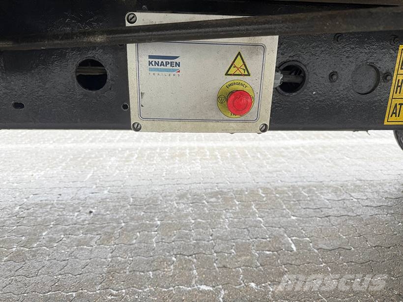 Knapen 3 axle Walkingfloor / Schubbodenauflieger 88m3 Semirimorchi a cassone chiuso