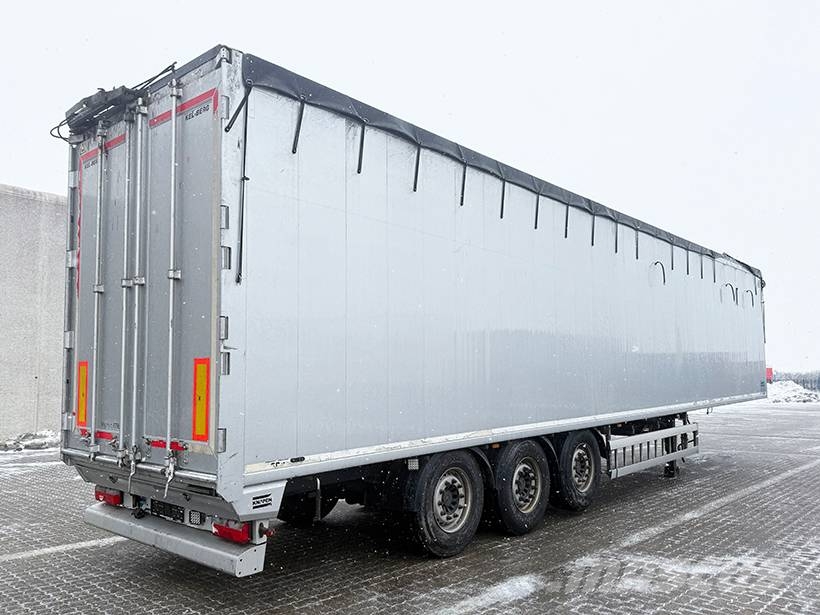 Knapen 3 axle Walkingfloor / Schubbodenauflieger 88m3 Semirimorchi a cassone chiuso