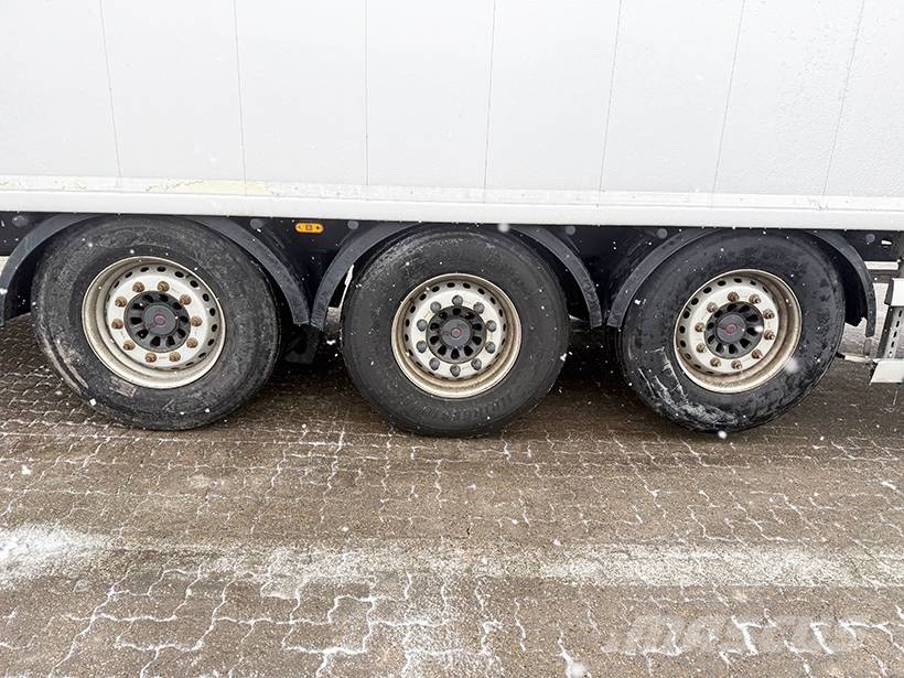 Knapen 3 axle Walkingfloor / Schubbodenauflieger 88m3 Semirimorchi a cassone chiuso