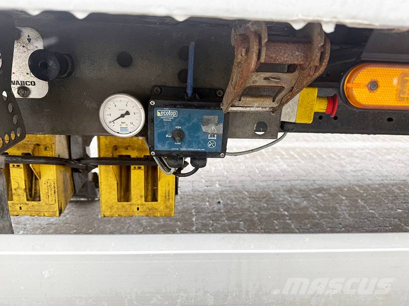 Knapen 3 axle Walkingfloor / Schubbodenauflieger 88m3 Semirimorchi a cassone chiuso