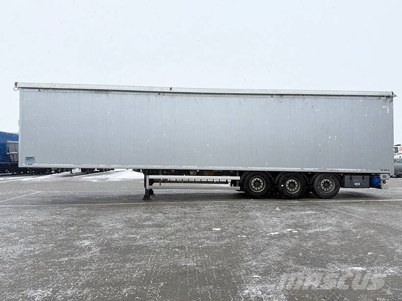 Knapen 3 axle Walkingfloor / Schubbodenauflieger 88m3 Semirimorchi a cassone chiuso