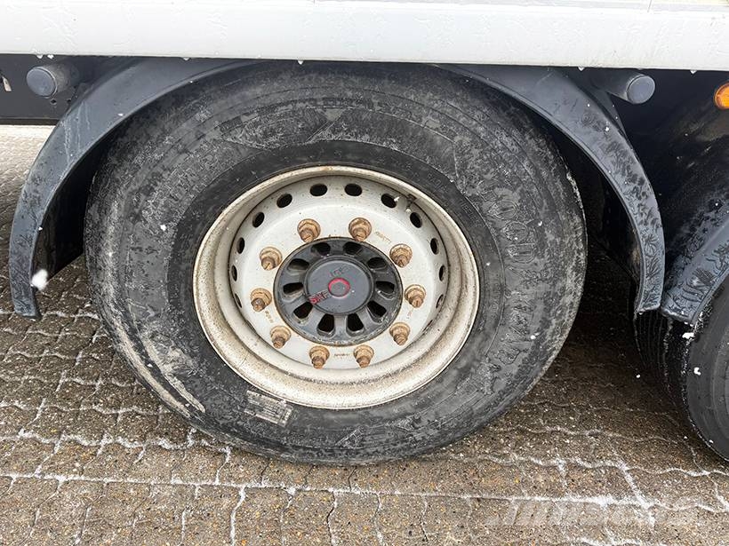 Knapen 3 axle Walkingfloor / Schubbodenauflieger 88m3 Semirimorchi a cassone chiuso