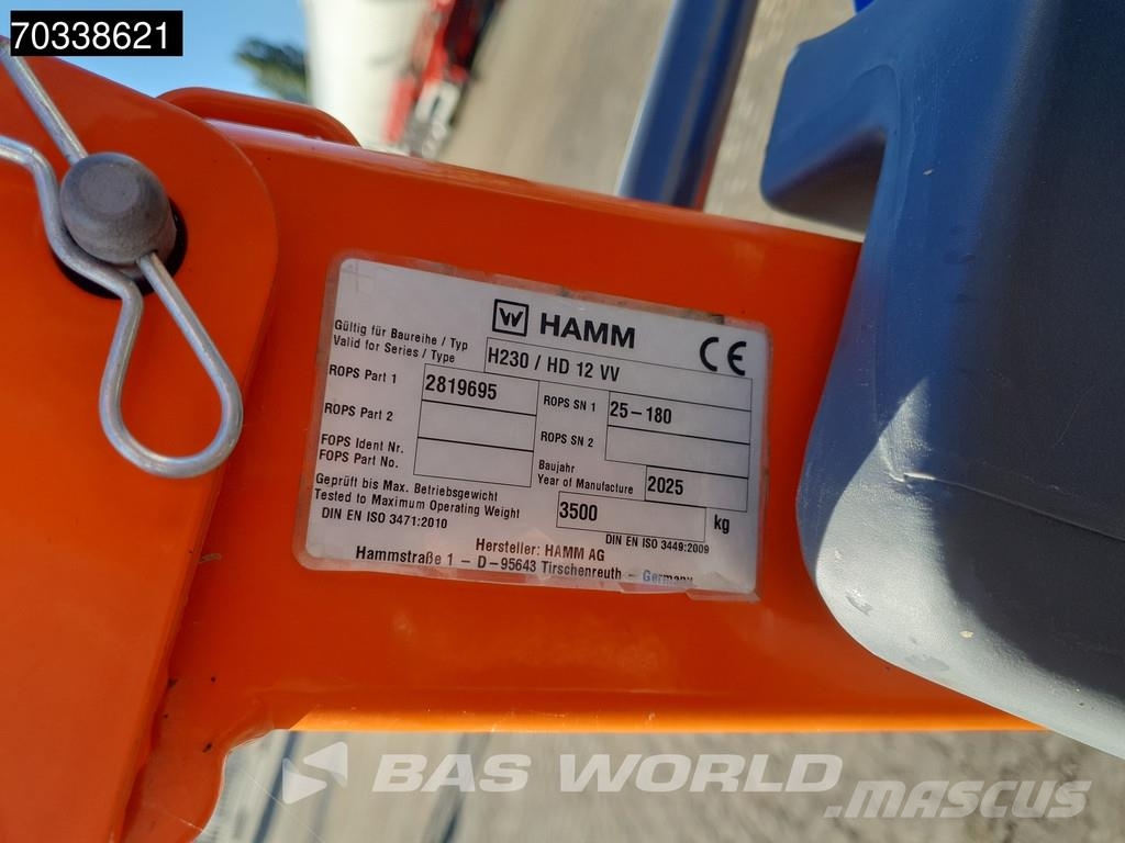 Hamm HD12 VV Tandemrullid
