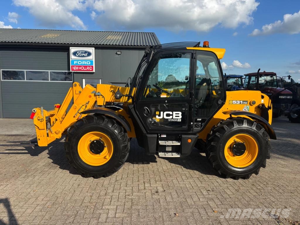 JCB 531-70 low hours Teleskopski viličarji