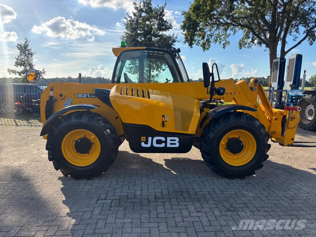 JCB 531-70 low hours Teleskopski viličarji
