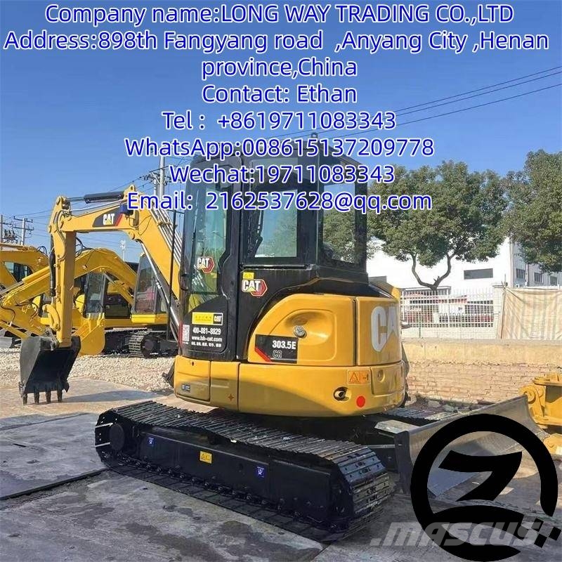CAT 303.5E Верижен екскаватор
