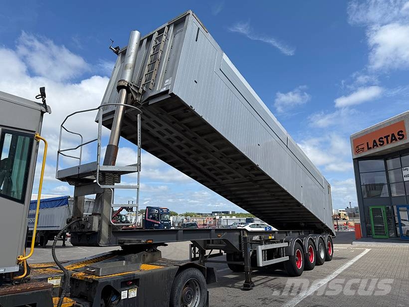 MTDK Tipper / Alukastenmulde Kipper 61,5 m3 Semirremolques de volteo