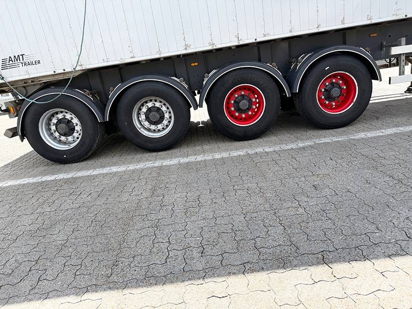 MTDK Tipper / Alukastenmulde Kipper 61,5 m3 Semirremolques de volteo