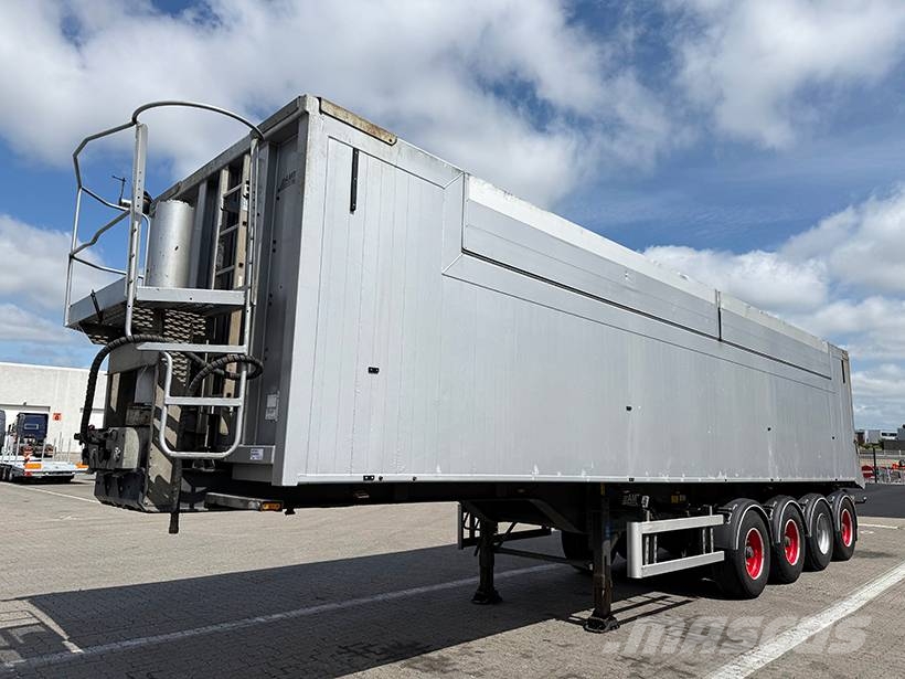 MTDK Tipper / Alukastenmulde Kipper 61,5 m3 Semirremolques de volteo