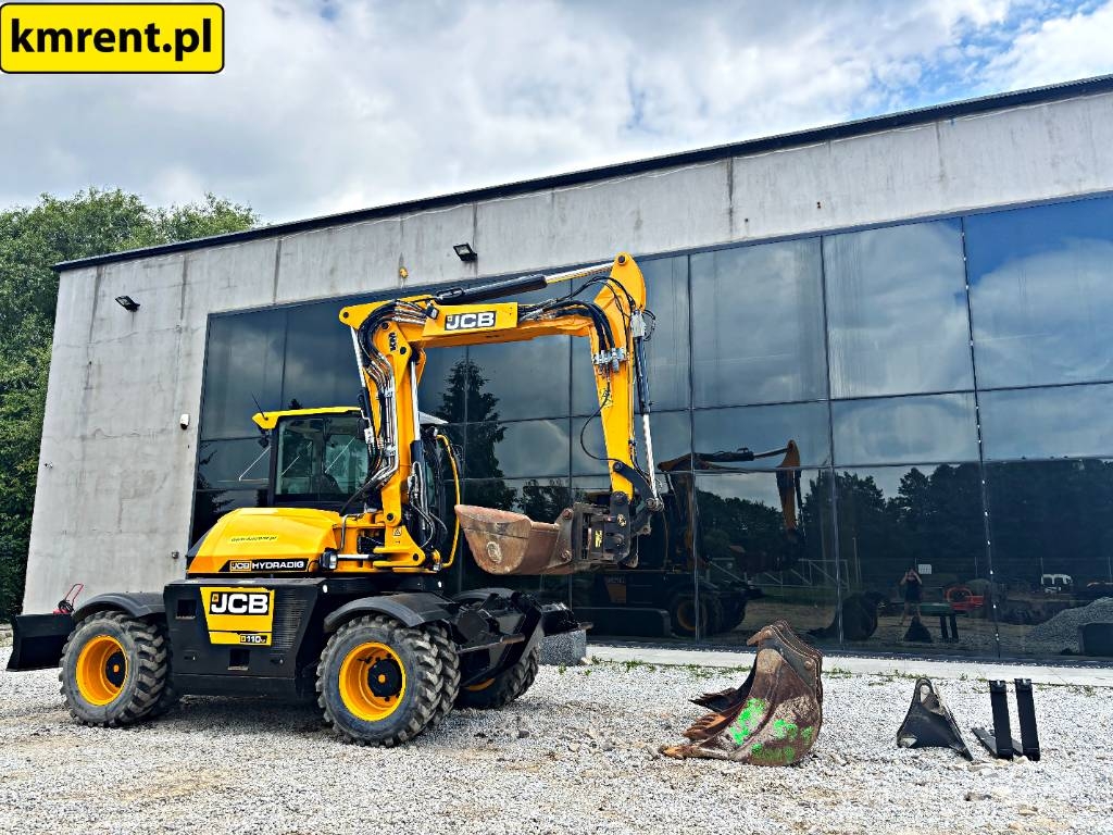 JCB HD110WT 4F KOPARKA KOŁOWA HYDRADIG POWERTILLT 2018 Lastik tekerli ekskavatörler