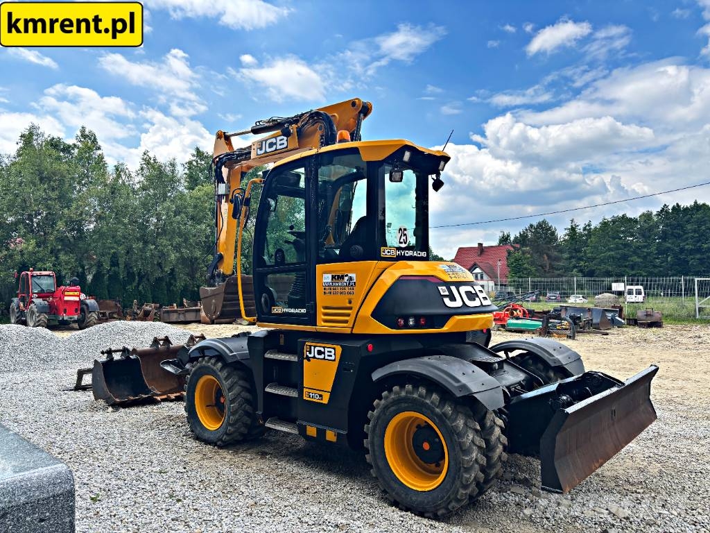 JCB HD110WT 4F KOPARKA KOŁOWA HYDRADIG POWERTILLT 2018 Lastik tekerli ekskavatörler