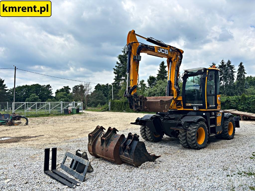 JCB HD110WT 4F KOPARKA KOŁOWA HYDRADIG POWERTILLT 2018 Lastik tekerli ekskavatörler