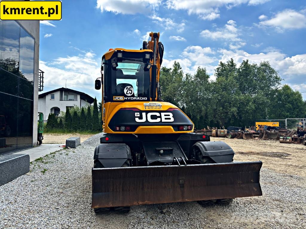 JCB HD110WT 4F KOPARKA KOŁOWA HYDRADIG POWERTILLT 2018 Lastik tekerli ekskavatörler