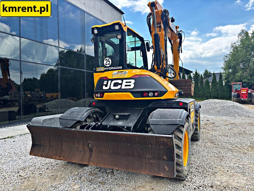 JCB HD110WT 4F KOPARKA KOŁOWA HYDRADIG POWERTILLT 2018 Lastik tekerli ekskavatörler
