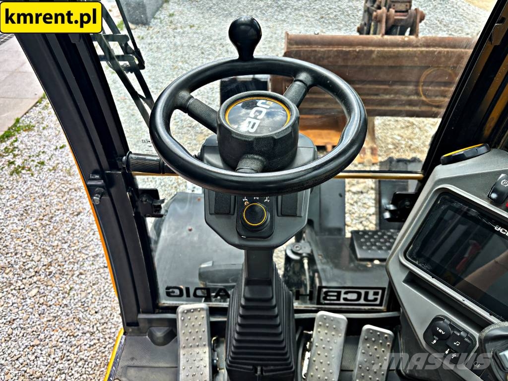 JCB HD110WT 4F KOPARKA KOŁOWA HYDRADIG POWERTILLT 2018 Lastik tekerli ekskavatörler