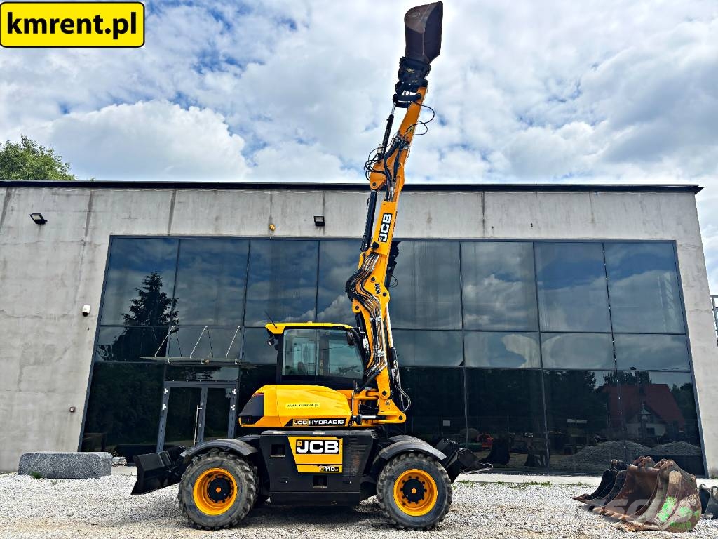 JCB HD110WT 4F KOPARKA KOŁOWA HYDRADIG POWERTILLT 2018 Lastik tekerli ekskavatörler