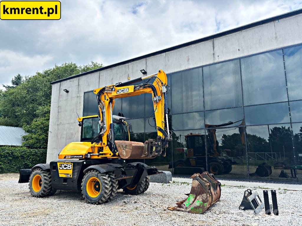 JCB HD110WT 4F KOPARKA KOŁOWA HYDRADIG POWERTILLT 2018 Lastik tekerli ekskavatörler