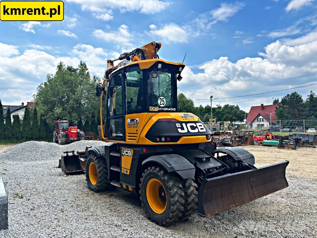 JCB HD110WT 4F KOPARKA KOŁOWA HYDRADIG POWERTILLT 2018 Lastik tekerli ekskavatörler